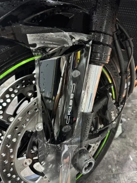 바이크 일산 파주 랩핑 가와사키 ZX-6R 전체 PPF - 쪼랩 / 고양시 덕이동