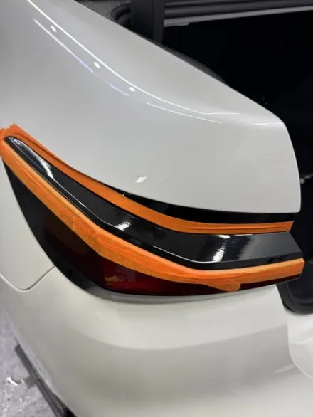 일산 BMW 크롬딜리트 랩핑 전문, 7시리즈를 만나다 / 고양시 덕이동