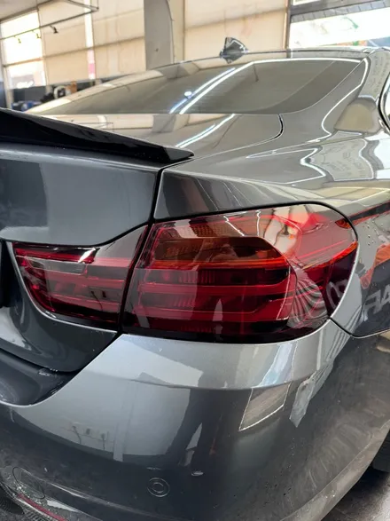 일산 라이트필름 BMW 428i 스모그 작업 및 뿔미러, 스포일러 장착 ! - 쪼랩 / 고양시 덕이동