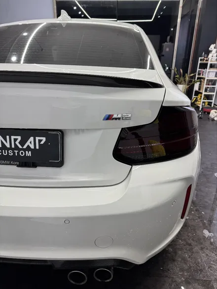 일산 라이트 필름 - BMW M2 테일램프 라이트필름 작업 시공 ! - 쪼랩 / 고양시 덕이동