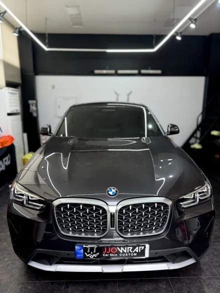 파주 광고랩핑 운정 랩핑 일산 데칼 BMW X4 크롬죽이기 ! - 쪼랩 / 고양시 덕이동