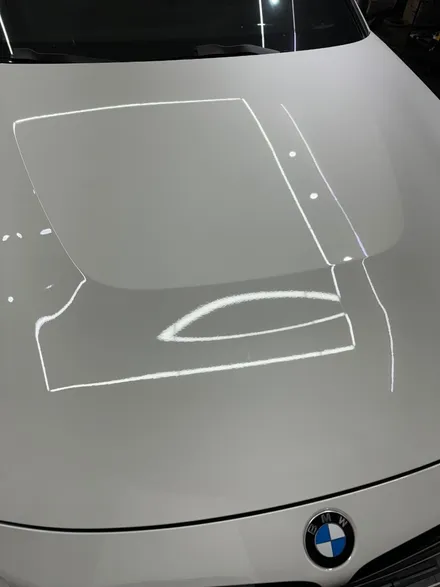 일산 랩핑 BMW 세륨파츠 색상 랩핑지가 있다? 너무 예쁘다 ! M240i 데칼작업 - 쪼랩 / 고양시 덕이동