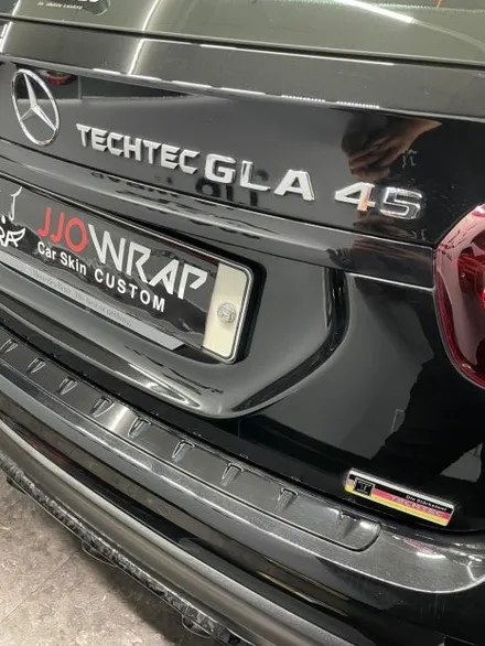 [파주일산랩핑] 벤츠 GLA45 AMG 크롬죽이기와 포지드카본 랩핑으로 스포티한 느낌주기 ! - 쪼랩 / 고양시 덕이동