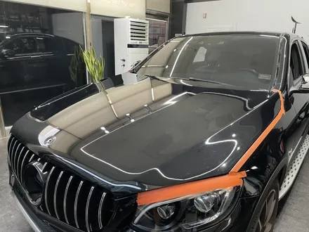 [파주일산랩핑] 벤츠 GLC43 AMG 에이버리 사틴블랙으로 실키하고 포스있는 느낌주기 ! - 쪼랩 / 고양시 덕이동