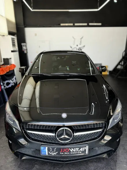 [일산랩핑] 벤츠 CLA AMG 스타일 데칼 시공, 포인트 느낌주기 딱 ! - 일산 랩핑 쪼랩 / 고양시 덕이동