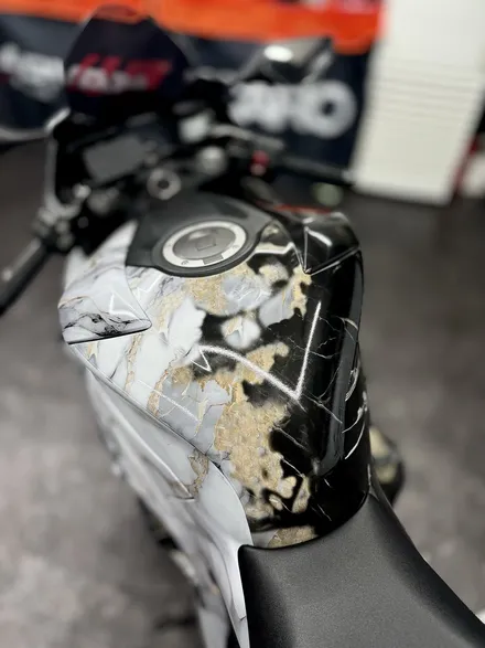 파주 바이크랩핑 운정 랩핑 일산 데칼 CBR1000RR 전체랩핑- 쪼랩 / 고양시 덕이동