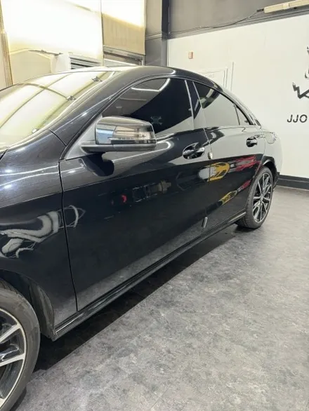 [일산랩핑] 벤츠 CLA AMG 스타일 데칼 시공, 포인트 느낌주기 딱 ! - 일산 랩핑 쪼랩 / 고양시 덕이동