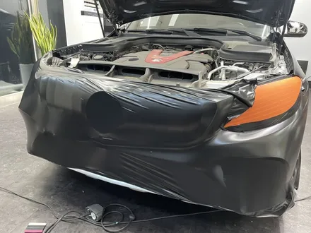 [파주일산랩핑] 벤츠 GLC43 AMG 에이버리 사틴블랙으로 실키하고 포스있는 느낌주기 ! - 쪼랩 / 고양시 덕이동