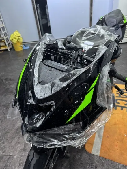 바이크 일산 파주 랩핑 가와사키 ZX-6R 전체 PPF - 쪼랩 / 고양시 덕이동