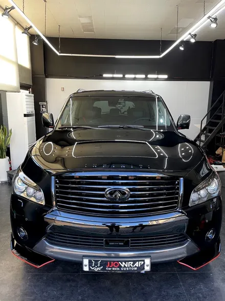 [파주일산랩핑] 인피니티 QX80 6D 리얼카본 포인트 랩핑으로 완벽한 카본만들기 ! - 쪼랩 / 고양시 덕이동