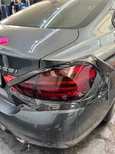 일산 라이트필름 BMW 428i 스모그 작업 및 뿔미러, 스포일러 장착 ! - 쪼랩 / 고양시 덕이동