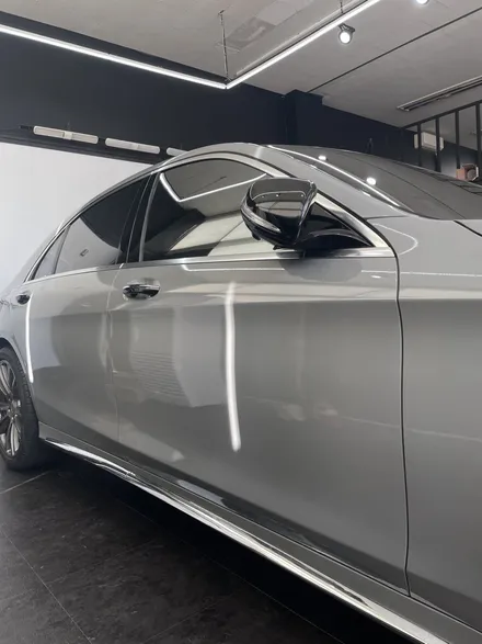 [일산,파주,고양]랩핑 S63AMG 전체랩핑 및 크롬죽이기시공 / 고양시 덕이동