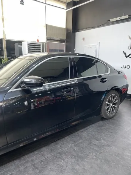 [파주일산랩핑] BMW 3시리즈 (G20) 크롬죽이기 및 휠도색으로 강력한 포스주기 ! - 쪼랩 / 고양시 덕이동