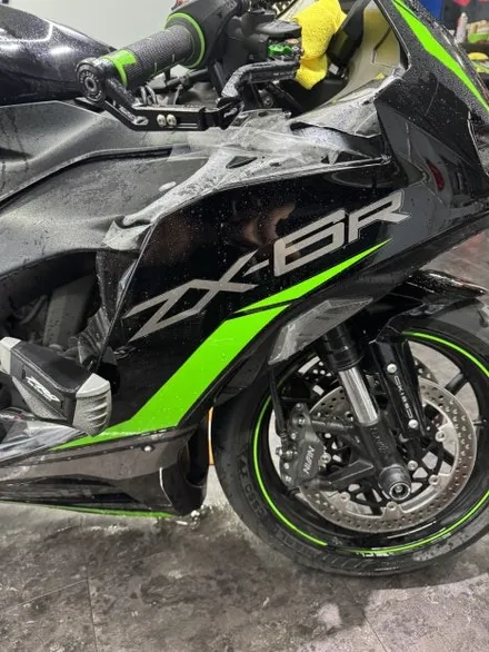 바이크 일산 파주 랩핑 가와사키 ZX-6R 전체 PPF - 쪼랩 / 고양시 덕이동