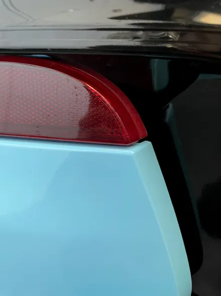 BMW i8 사고로 인해 찢어진 뒷범퍼 랩핑 재시공 ! - 일산 파주 랩핑전문 쪼랩 / 고양시 덕이동