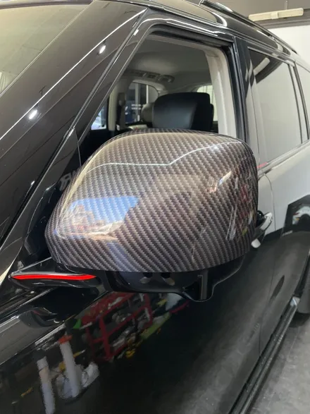 [파주일산랩핑] 인피니티 QX80 6D 리얼카본 포인트 랩핑으로 완벽한 카본만들기 ! - 쪼랩 / 고양시 덕이동