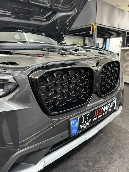 파주 광고랩핑 운정 랩핑 일산 데칼 BMW X4 크롬죽이기 ! - 쪼랩 / 고양시 덕이동