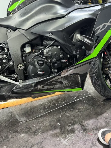 바이크 일산 파주 랩핑 가와사키 ZX-6R 전체 PPF - 쪼랩 / 고양시 덕이동