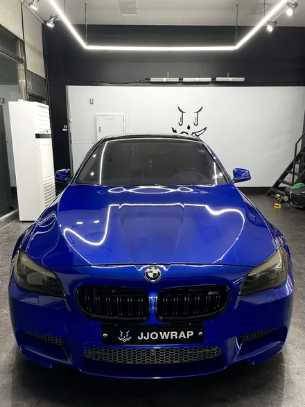 BMW 5시리즈 루프스킨 및 크롬죽이기로 스포티한 느낌주기 ! - 일산 파주 쪼랩 / 고양시 덕이동