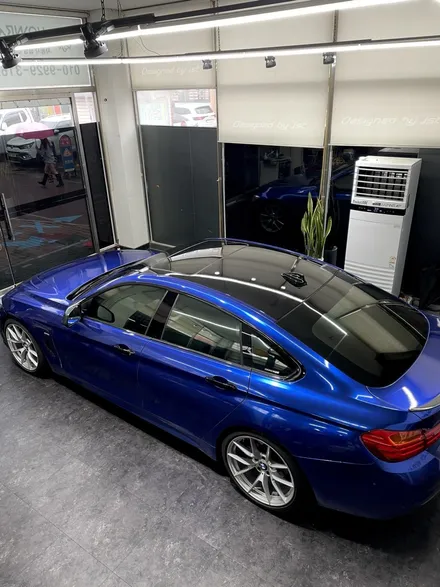 [파주일산랩핑] BMW 4시리즈 그란쿠페 수명을 다한 랩핑을 재시공해보자 ! - 쪼랩 / 고양시 덕이동