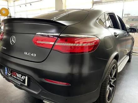 [파주일산랩핑] 벤츠 GLC43 AMG 에이버리 사틴블랙으로 실키하고 포스있는 느낌주기 ! - 쪼랩 / 고양시 덕이동