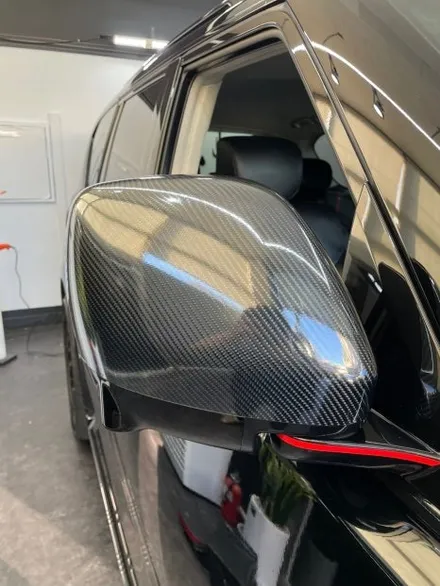 [파주일산랩핑] 인피니티 QX80 6D 리얼카본 포인트 랩핑으로 완벽한 카본만들기 ! - 쪼랩 / 고양시 덕이동