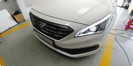 광주 라이트필름 LF쏘나타 라이트 필름 사이드미러 커버랩핑  닥터나이프 카스킨 / 광주 북구 중흥동
