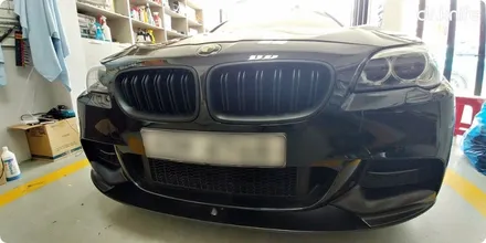 광주 BMW 520d 윈도우 몰딩 래핑 시공 닥터나이프 카스킨 / 광주 북구 중흥동