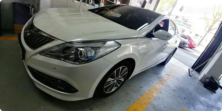 광주 부분랩핑 그랜저HG 도어핸들 랩핑 시공 닥터나이프 / 광주 북구 중흥동