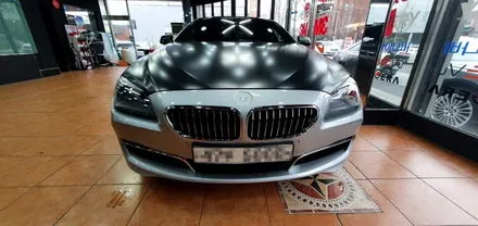 광주랩핑 BMW 640d 프런트 범퍼  사틴블랙 랩핑 보험 수리 닥터나이프 카스킨 스튜디오 / 광주 북구 중흥동