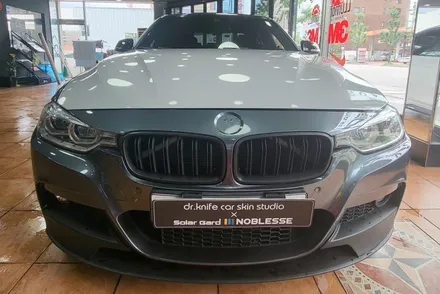 광주랩핑 bmw 320i 전체랩핑 시공 / 광주 북구 중흥동