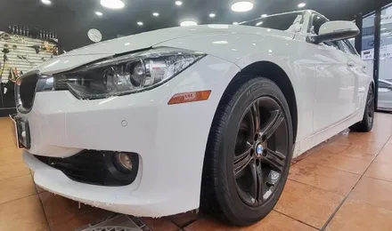 광주실내랩핑 bmw 320d 실내랩핑 매트릭스 블랙 / 광주 북구 중흥동