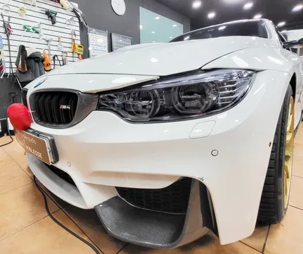 광주라이트PPF bmw m4 라이트 스모그 PPF 시공 / 광주 북구 중흥동