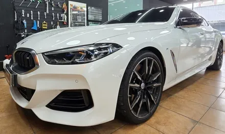 광주랩핑 bmw 850i 크롬딜리트 및 기타시공 / 광주 북구 중흥동