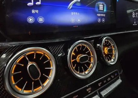 벤츠 43 AMG X253 안드로이드 오토 모니터 설치 / 광주 북구 중흥동