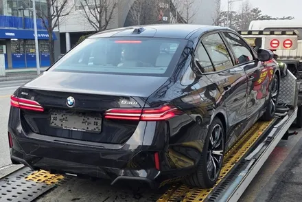 BMW 아이코닉글로우 그릴 랩핑 시공 / 광주 북구 중흥동