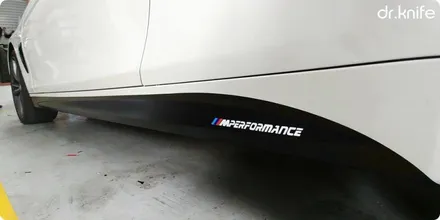 BMW 428i 컨버터블 부분 래핑 시공 닥터나이프 카스킨 / 광주 북구 중흥동