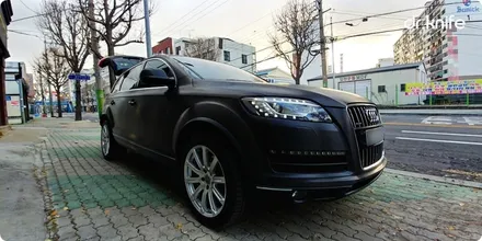 광주전체랩핑 아우디 Q7 전체랩핑시공 닥터나이프 카스킨 / 광주 북구 중흥동