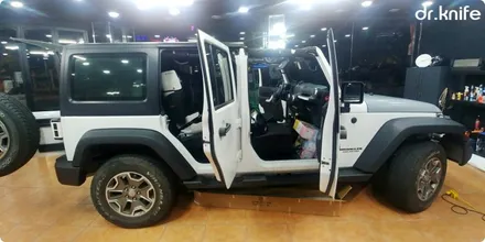 광주전체랩핑 JEEP 랭글러 루비콘 전체랩핑 시공 닥터나이프 / 광주 북구 중흥동