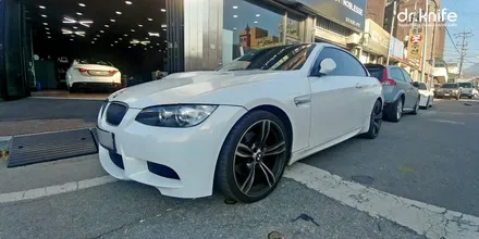 광주랩핑 BMW 328i 컨버터블 사고랩핑 시공 / 광주 북구 중흥동