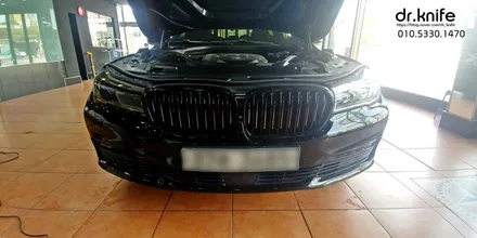 광주랩핑 bmw 730ld 라이트 & 테일램프 필름 광주카스킨 / 광주 북구 중흥동