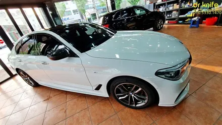 광주PPF BMW G30 전체 PPF 제거 & 유리막 코팅 시공 / 광주 북구 중흥동