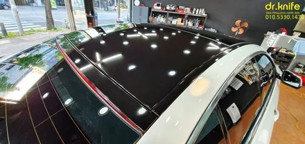 광주랩핑 BMW 640i 루프스킨 시공 닥터나이프 카스킨 / 광주 북구 중흥동