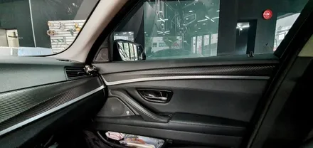 광주랩핑 BMW 520d 실내랩핑 시공 닥터나이프 카스킨 / 광주 북구 중흥동