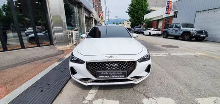 광주썬팅 제네시스 G70 솔라가드 차콜 전체시공 닥터나이프 / 광주 북구 중흥동