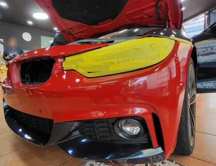 광주랩핑 bmw 420i 컨버터블 전체랩핑 시공 / 광주 북구 중흥동