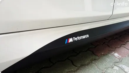 광주 루프스킨 BMW 325d 루프스킨 & M 퍼포먼스 데칼 시공 닥터나이프 키스킨 / 광주 북구 중흥동