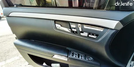 광주실내랩핑 벤츠 S500 실내랩핑시공 닥터나이프 카스킨 / 광주 북구 중흥동