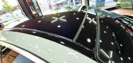 광주랩핑 BMW 640i 루프스킨 시공 닥터나이프 카스킨 / 광주 북구 중흥동