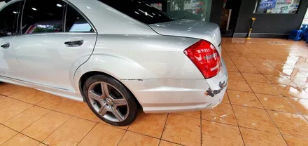 광주랩핑 벤츠 S63 AMG 전체랩핑 제거 및 시공 닥터나이프 / 광주 북구 중흥동